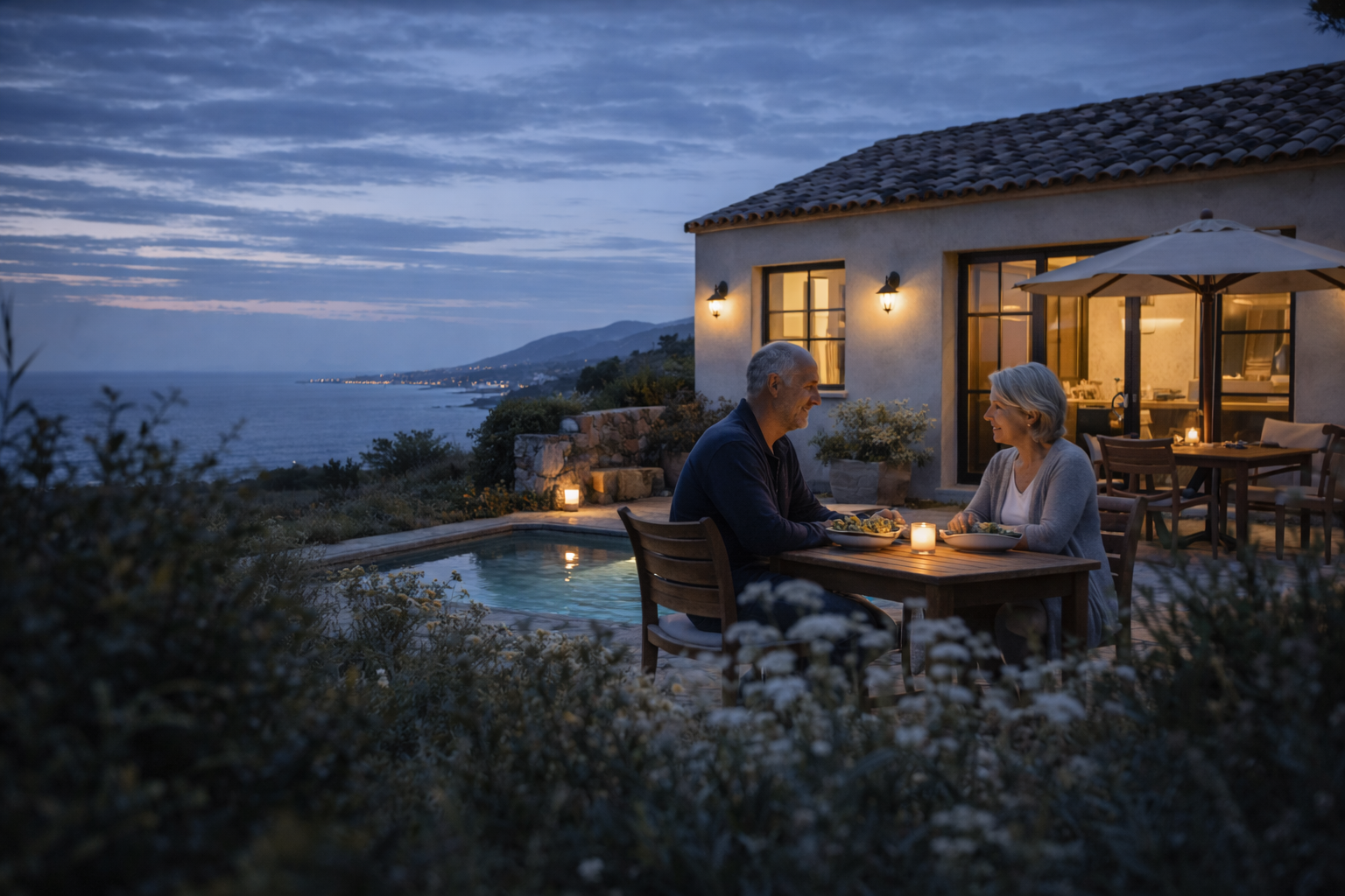 Hus i Spanien — Scenarie A